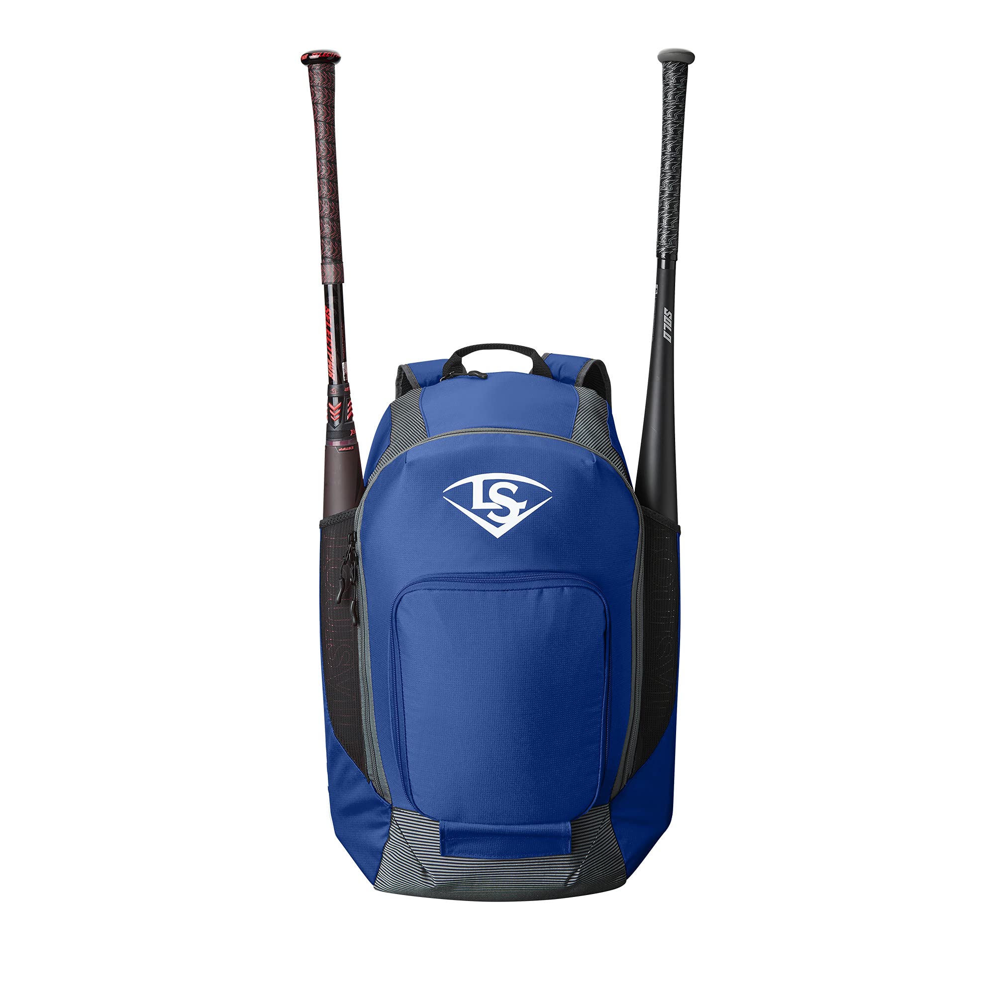 Louisville Slugger corded zipper pulls and removable panel for durability