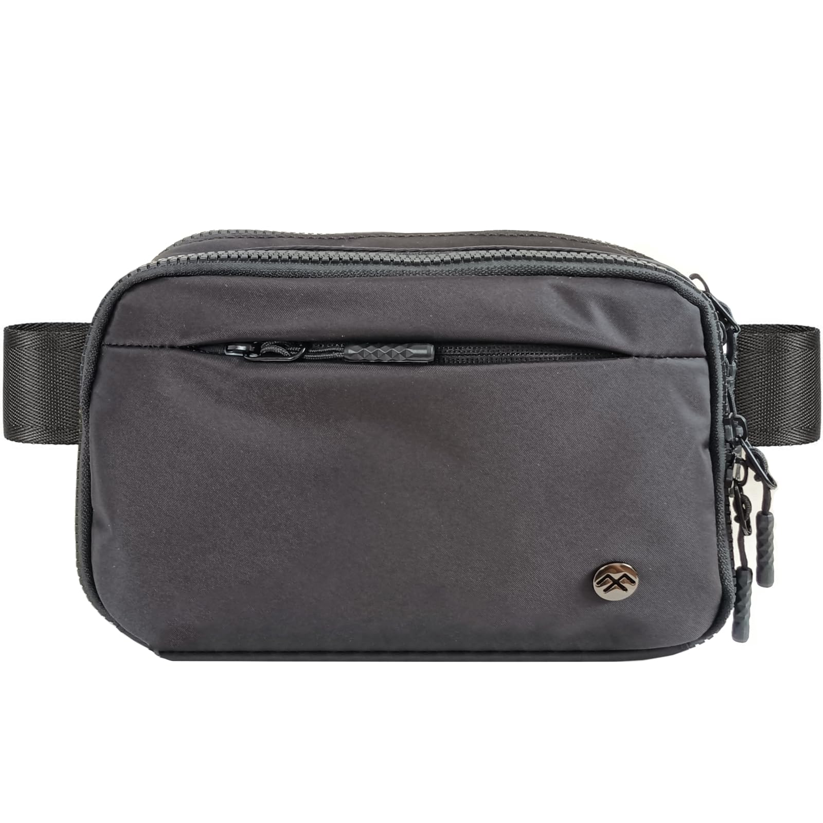 LOUXIFENG lifestyle image worn crossbody during commute showing discreet everyday carry benefit