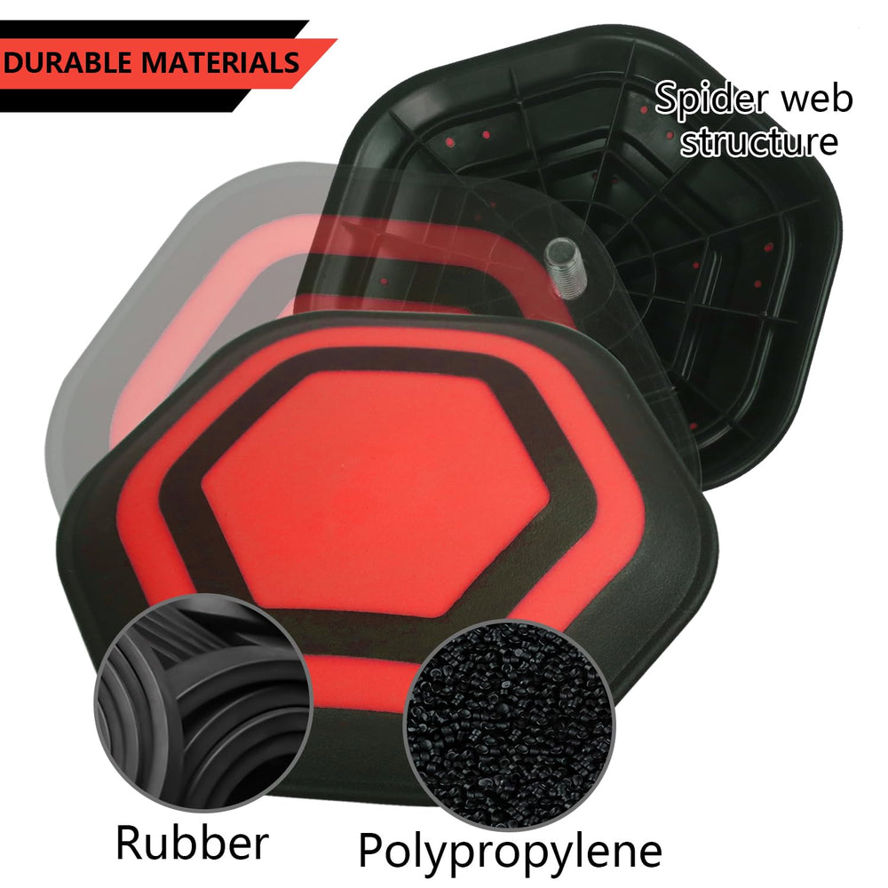 LOVACE installed in golf bag stabilizing clubs and preventing head impacts