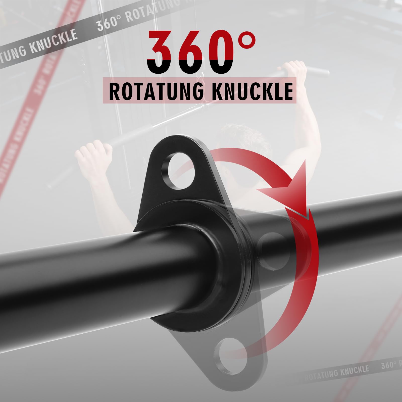 Lovind close-up of PVC-coated grip for secure, comfortable handhold
