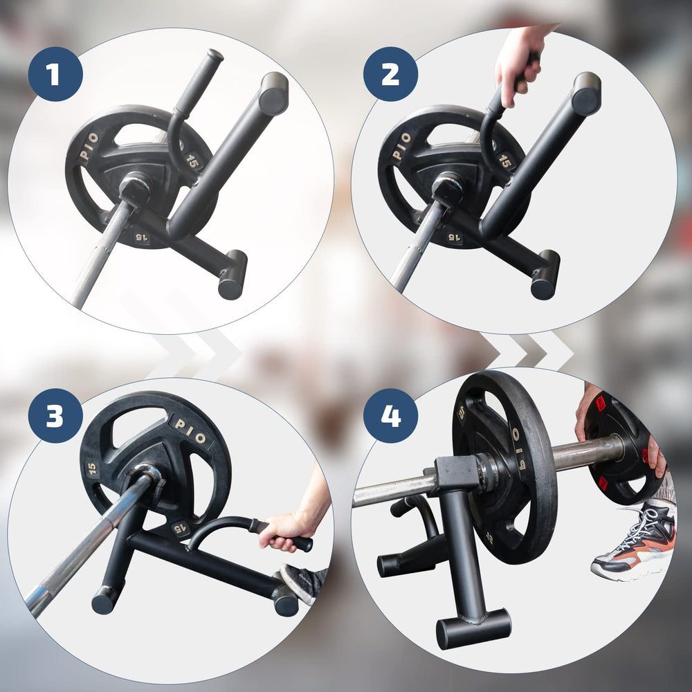 Lovind deadlift jack packaged with one unit displayed for quick setup and included parts