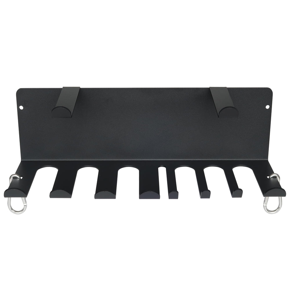 Lovind lifestyle home gym scene with rack in use for tidy workouts