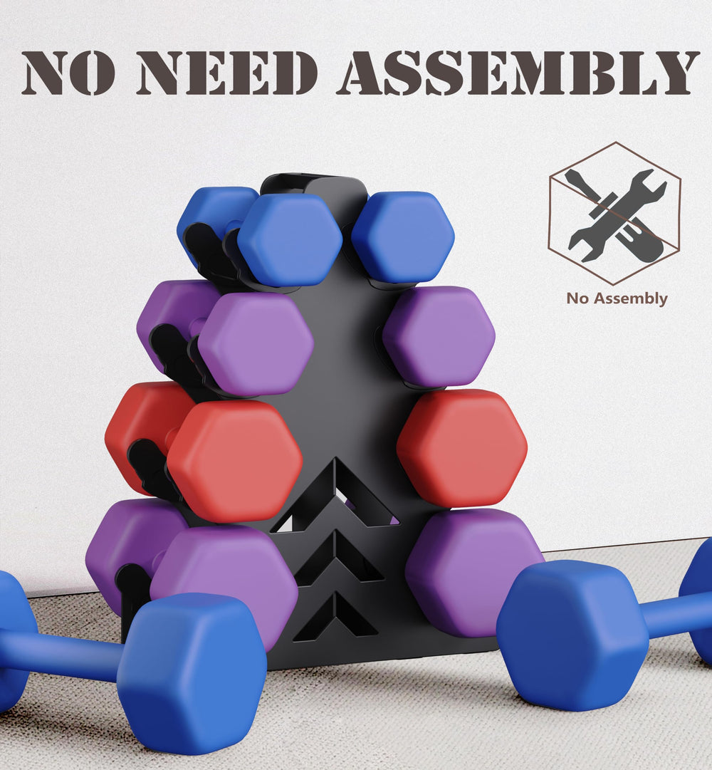 Lovind close-up of protective grooves preserving neoprene dumbbell coating