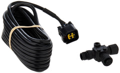 Lowrance Yamaha cable front connector showing durable plug and reliable connection benefit