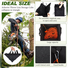 LOYIM coiled 164 ft polyester rope detail showing smooth handling benefit