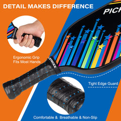LSTECICE paddle edge showing honeycomb core for balanced performance