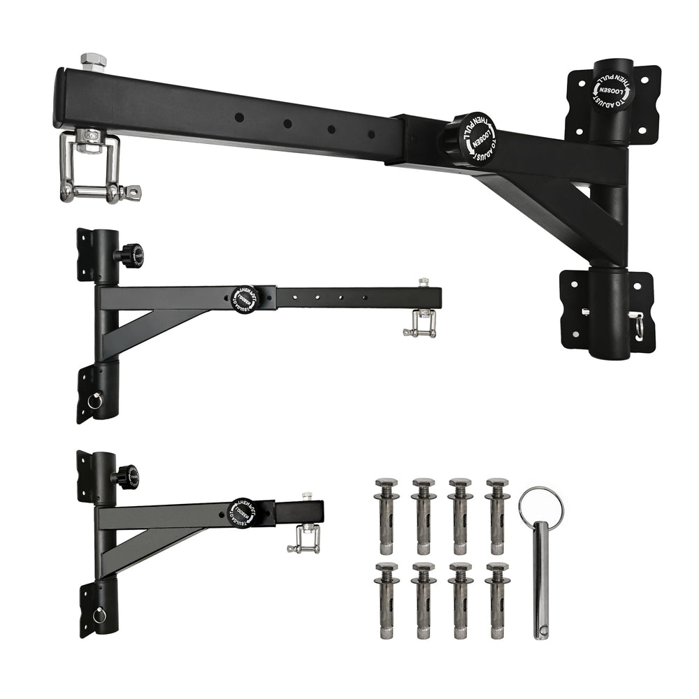 LTSEAME front-mounted bracket showing sturdy build and safe support