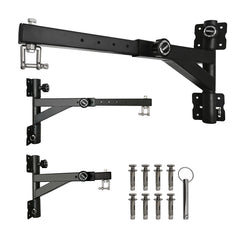 LTSEAME front-mounted bracket showing sturdy build and safe support