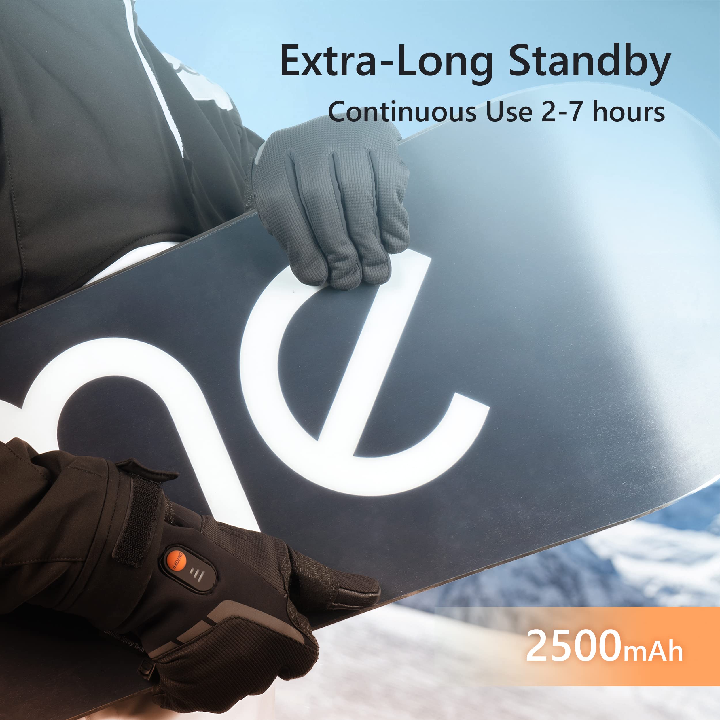 Luckcolor battery and charger displaying long-life power and convenience