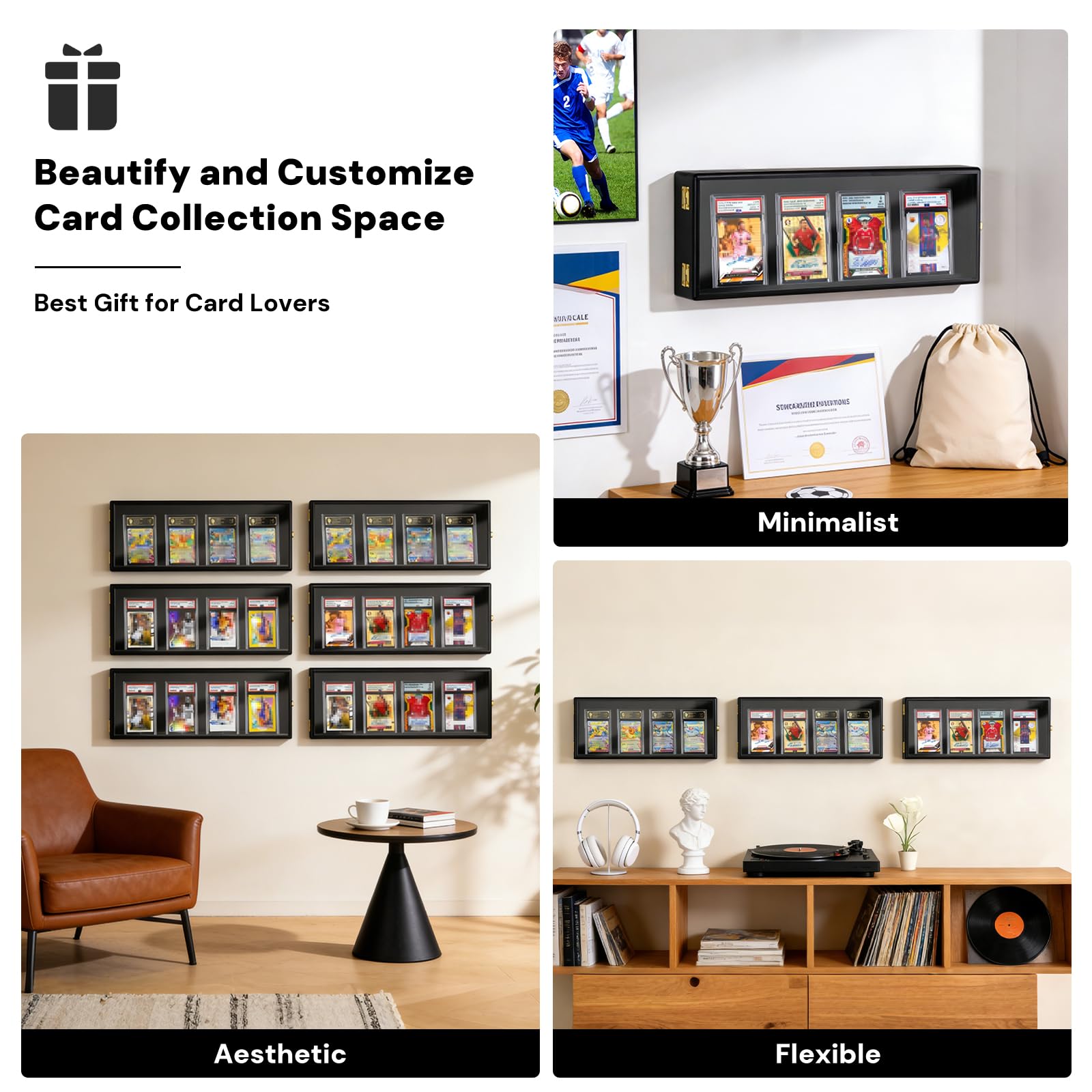 LUCKYBOPAN multiple frames wall-mounted, shows gallery-style decorative impact