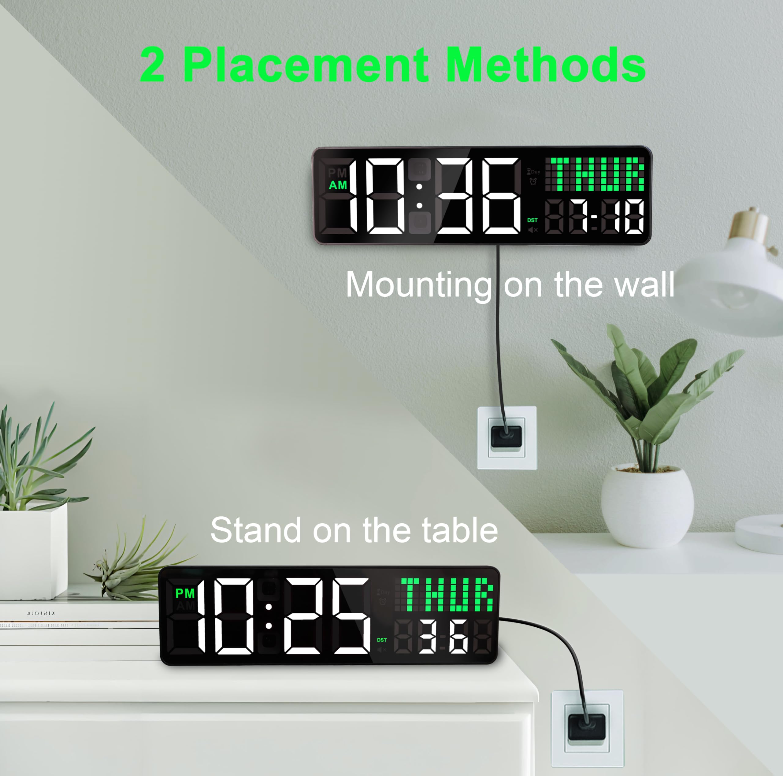 LUCORB remote control and buttons shown for easy mode adjustments benefit