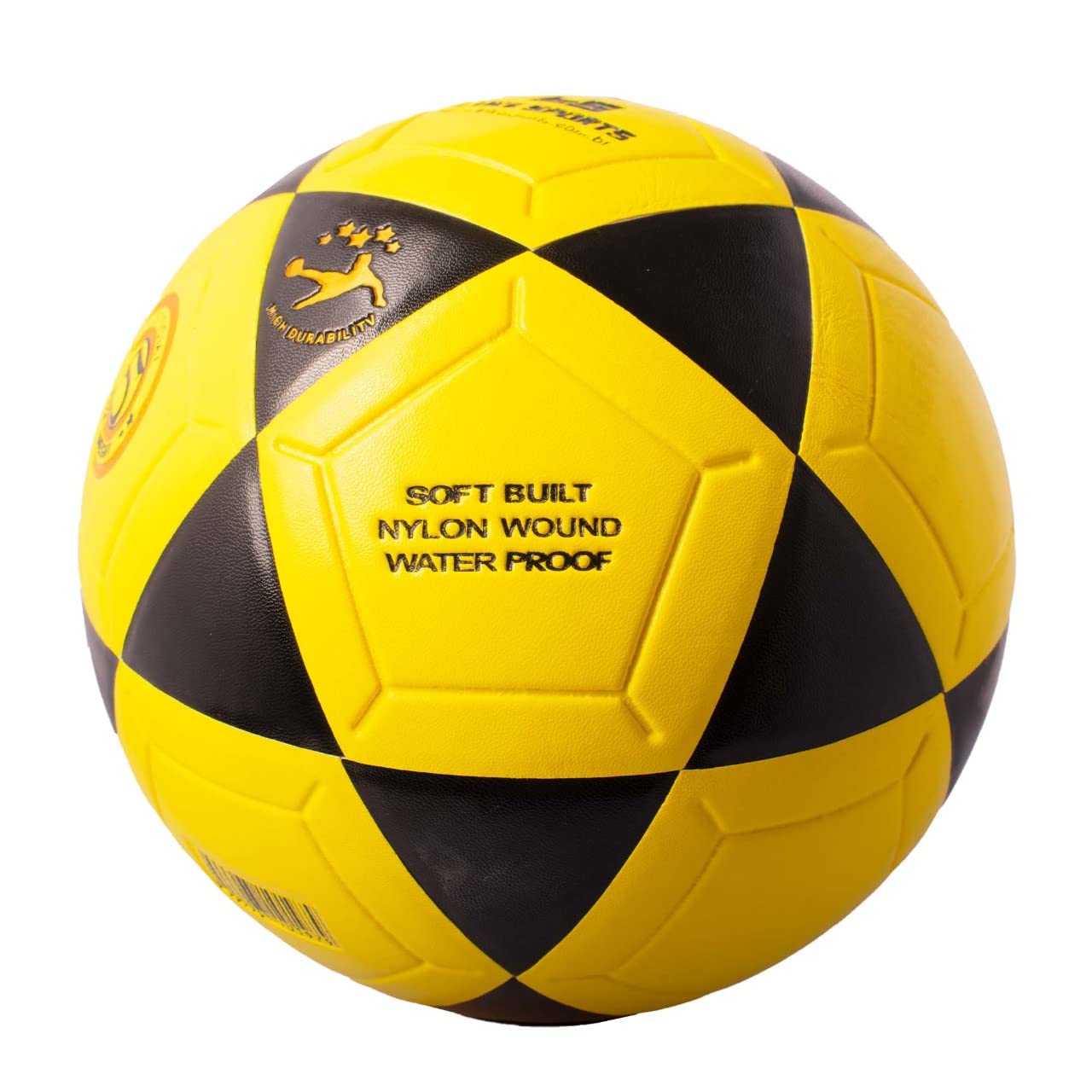 Luke Sports ball in play on sand demonstrating lightweight flight and consistent touch during volley