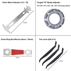Lumintrail bottom bracket and cassette tools enabling compatible drivetrain work