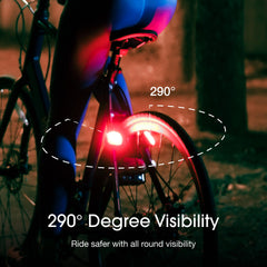 Lumos Firefly magnetic mount detail for quick attach and theft prevention