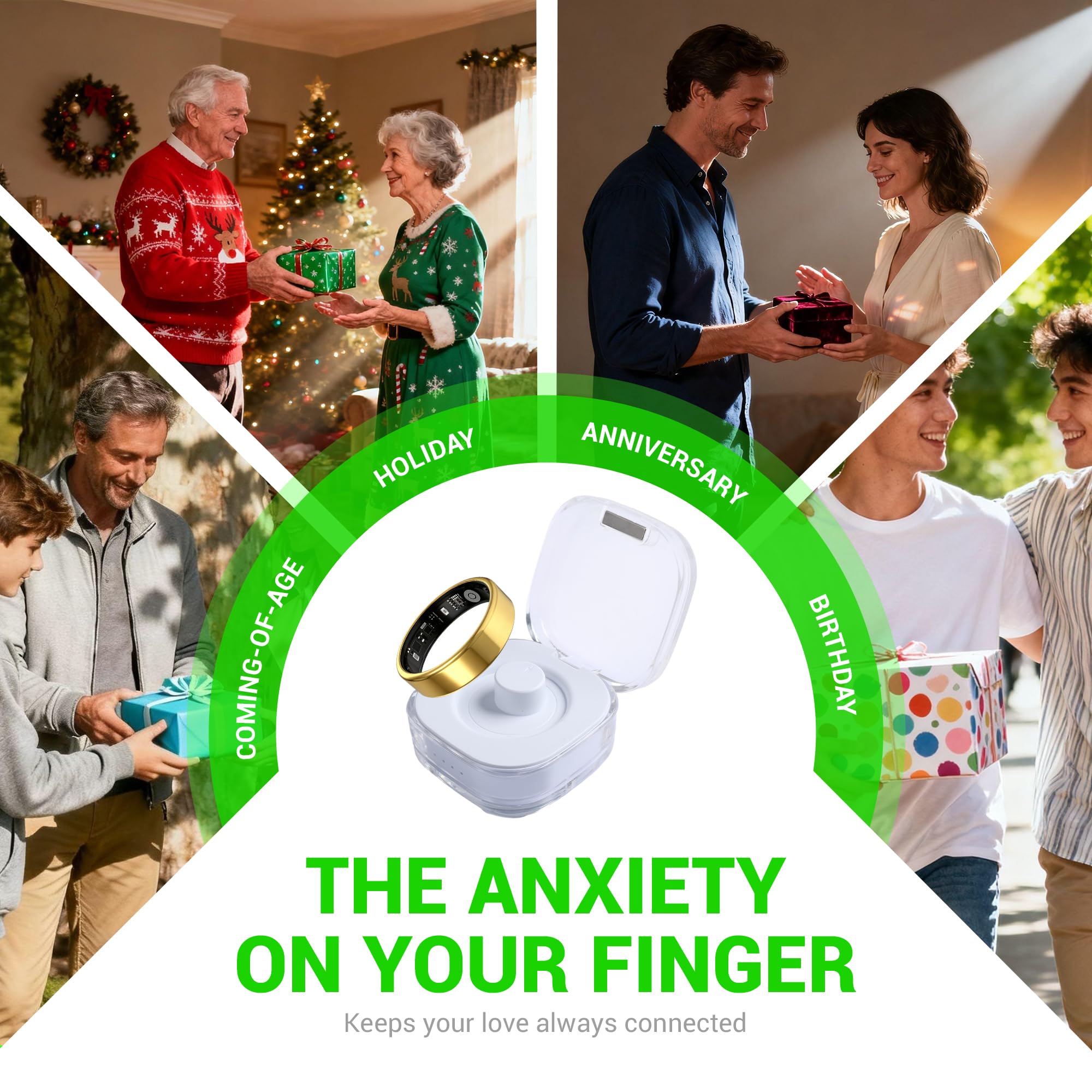 lumthou ring on finger in dim bedroom illustrating reliable sleep tracking
