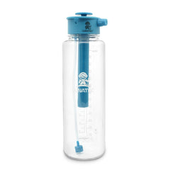 Lunatec front view showing bottle shape and pump for versatile use