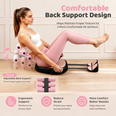 Lunegaldo close-up of upgraded back support providing improved spine protection