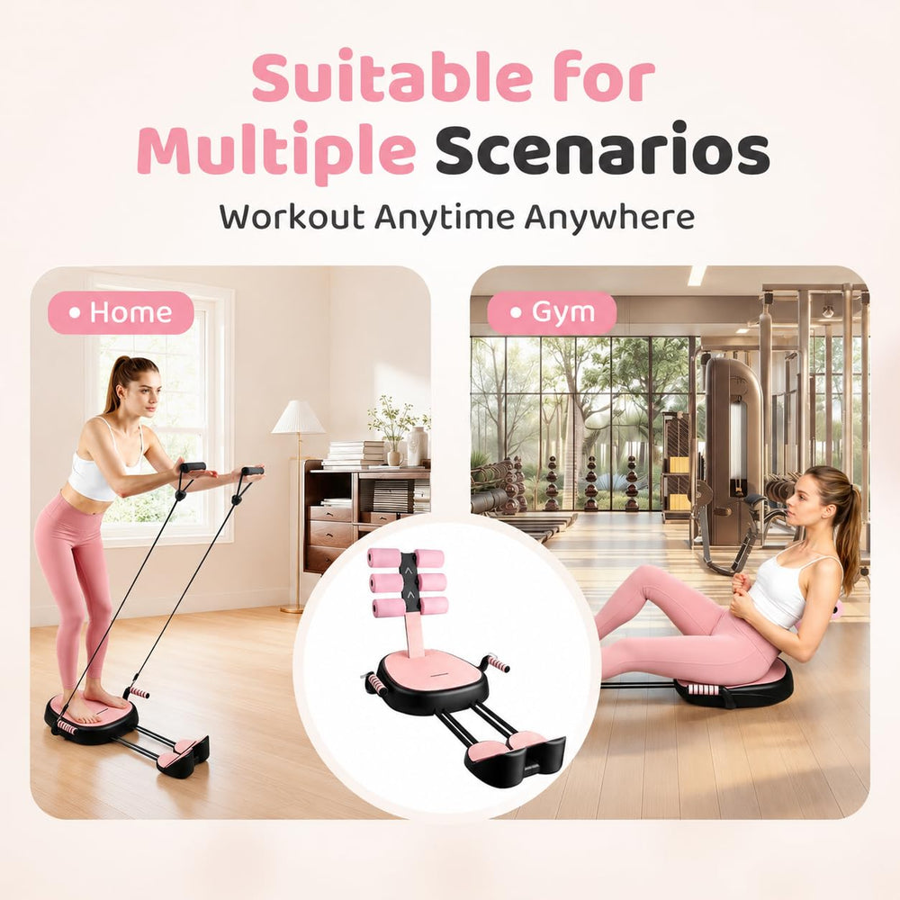 Lunegaldo folded trainer stored under bed demonstrating space-saving portability