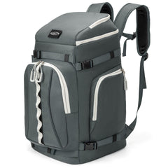 Lunidry front view packed showing organized storage and easy transport