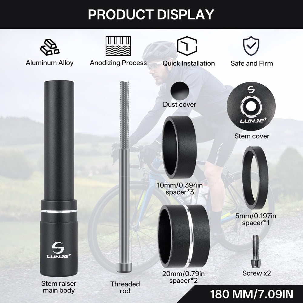 LUNJE aluminum finish detail highlighting corrosion resistance and strength