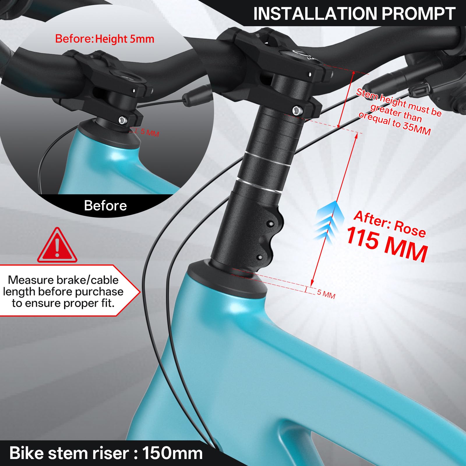 LUNJE side profile highlighting riser height and lightweight advantage