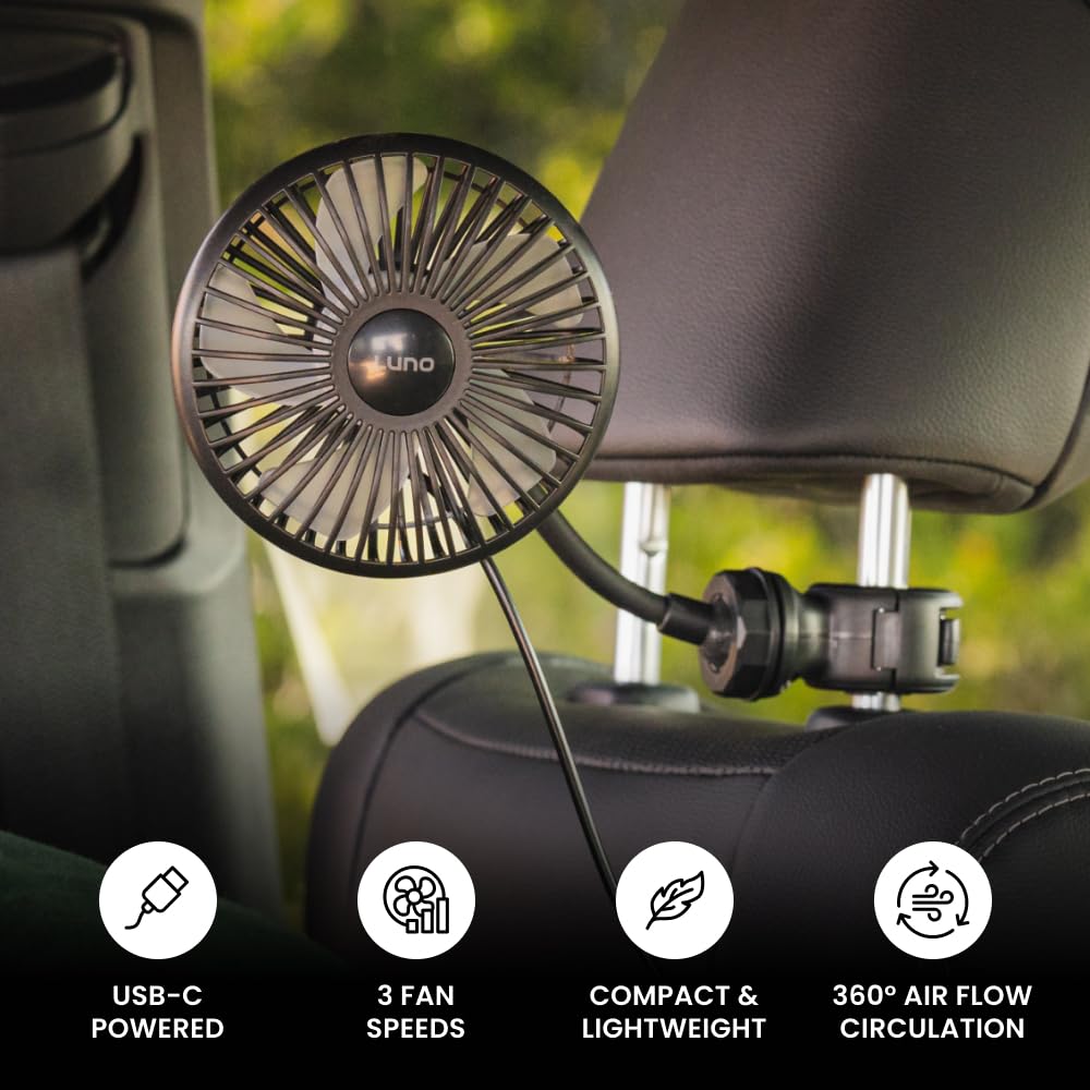 Luno suction cup mount attached to window offering secure, tool-free installation