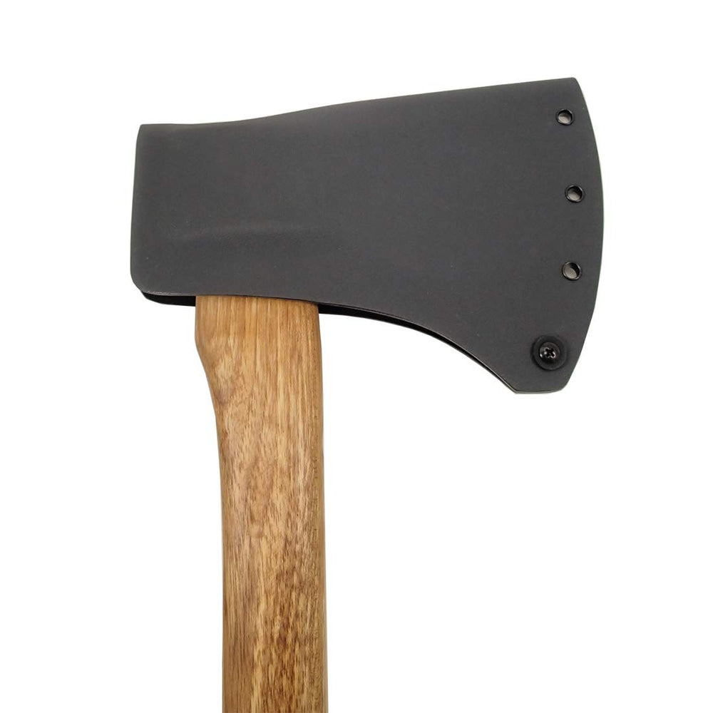 Luso Aviation sheath mounted on belt showing easy carry and quick access benefit