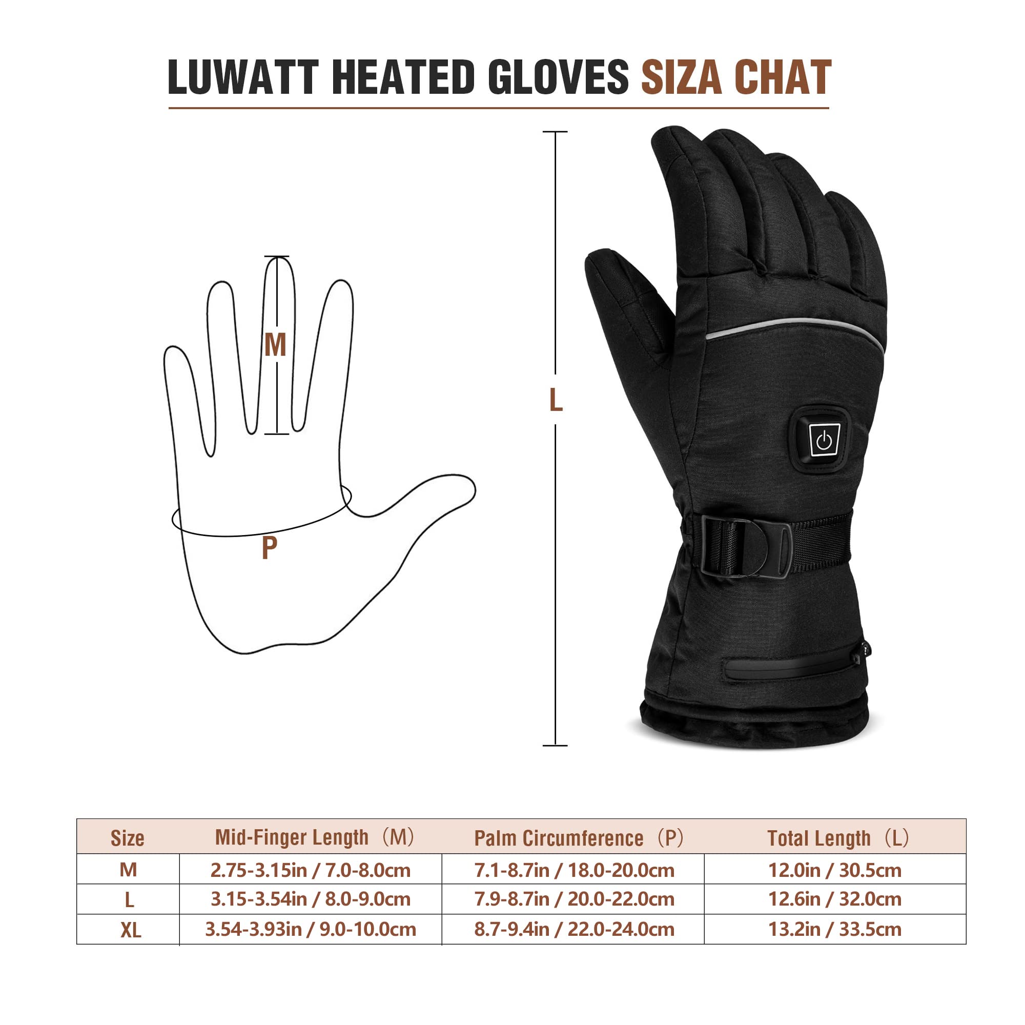 LUWATT gloves in use while skiing demonstrating warmth and mobility outdoors
