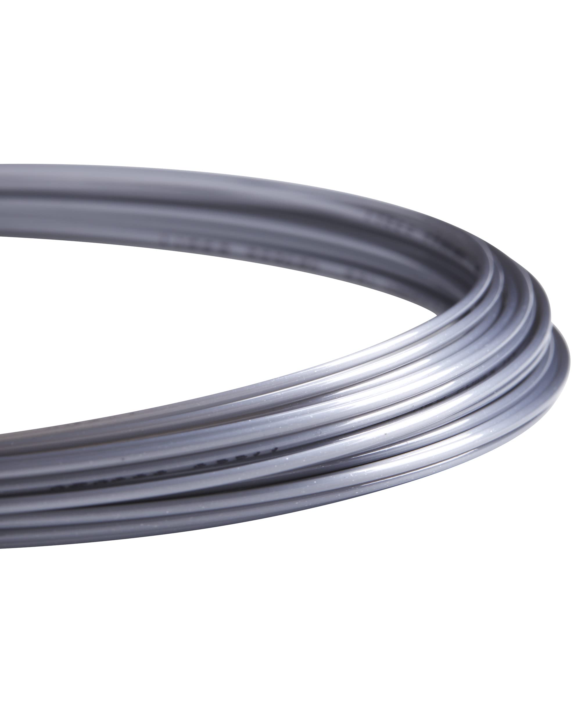 Luxilon ALU Power 125 close-up of string texture highlighting spin and durability