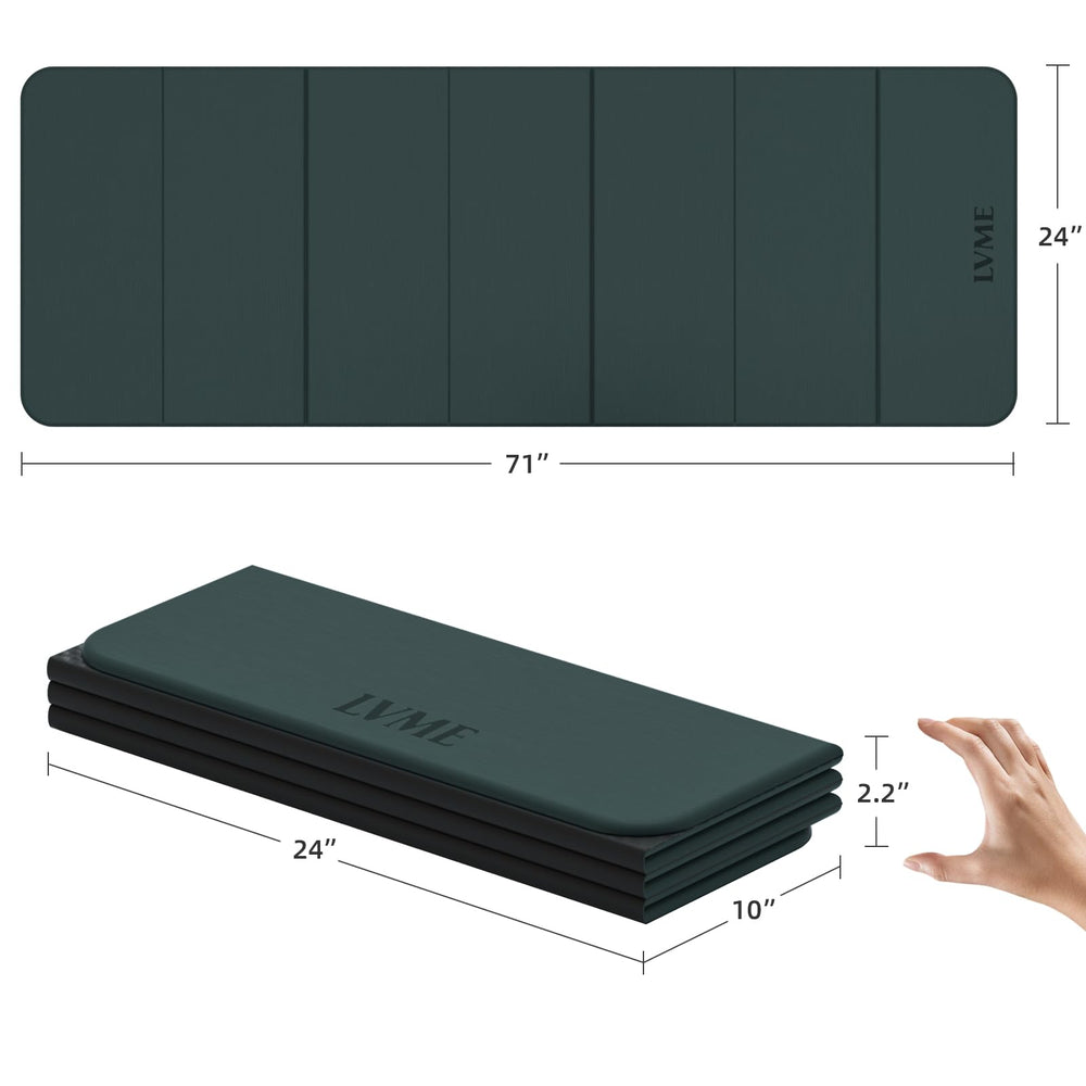lvme reverse dot texture detail, anchors mat on floors for stable workouts