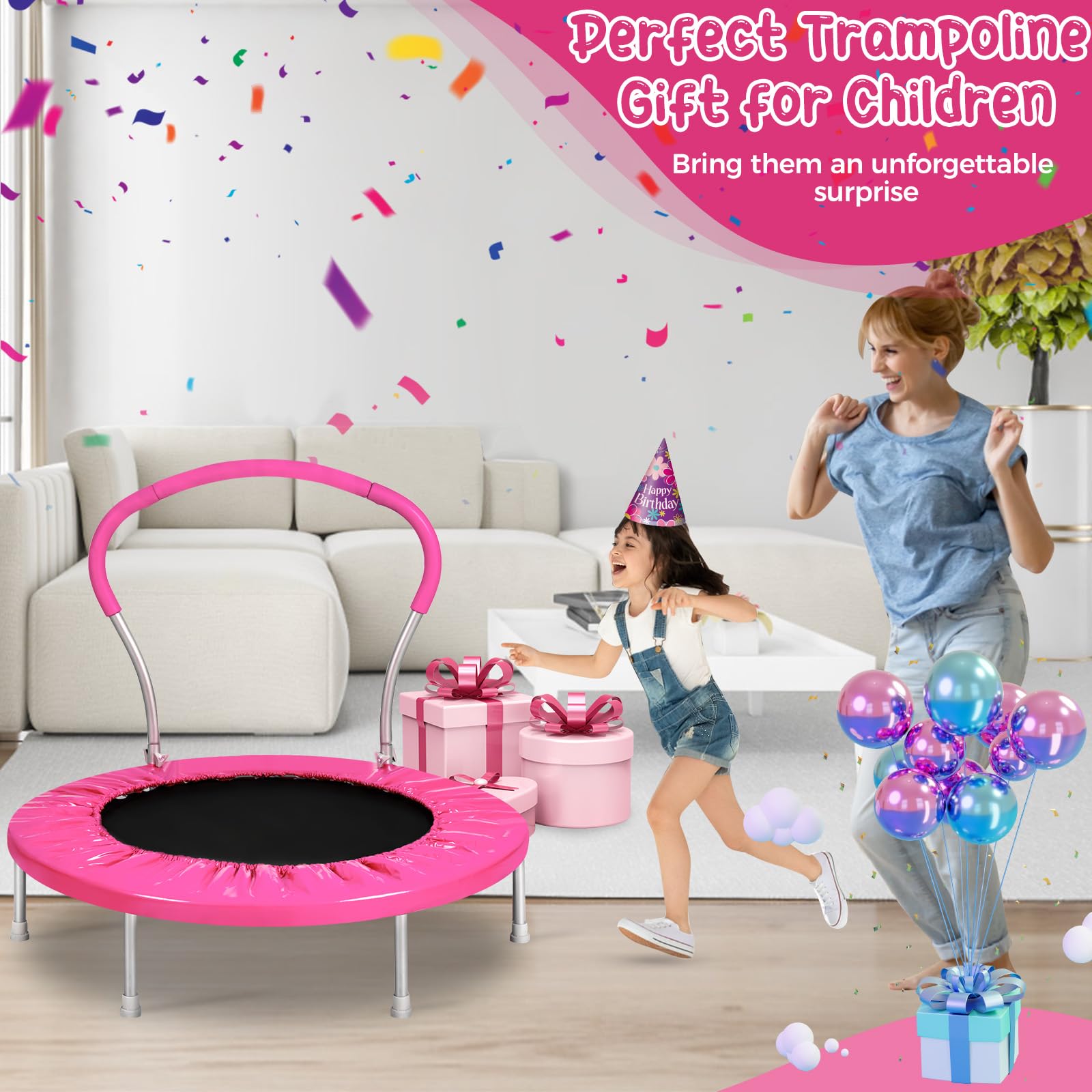Lyromix next-to-child to show 36-inch size and scale for rooms