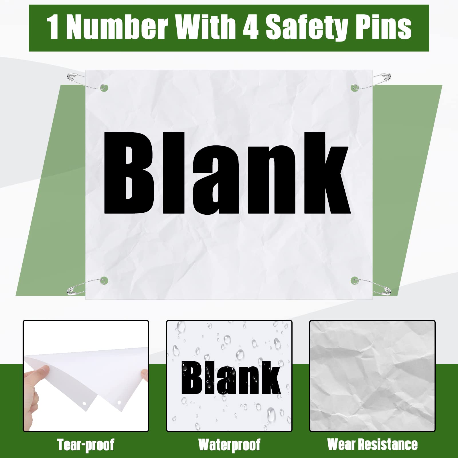 Lyrow safety pins spread on table showing quantity and reliable fastening for events