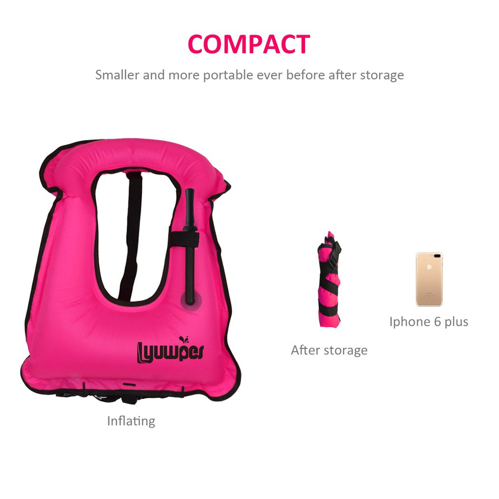 Lyuwpes folded in mesh bag for compact travel and easy packing
