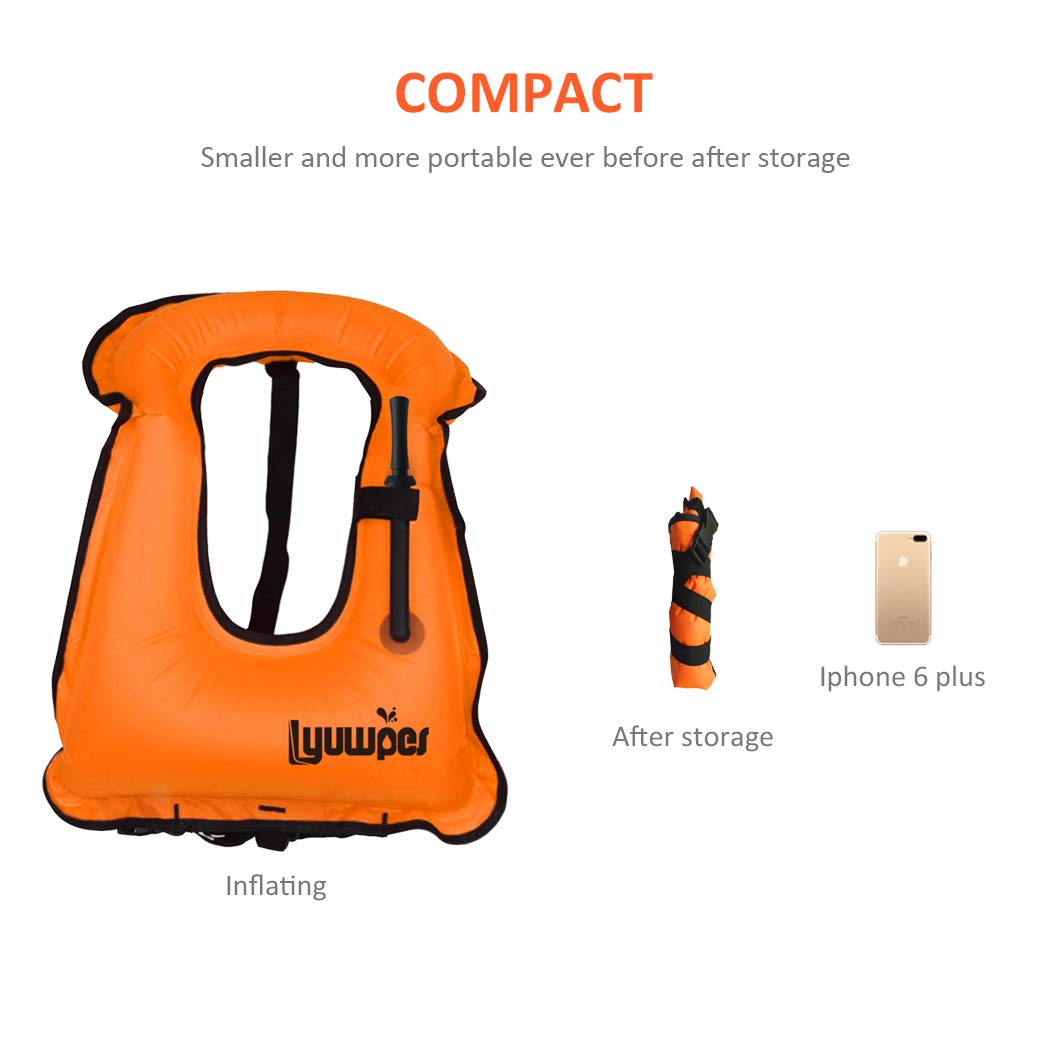 Lyuwpes compact packed vest with bonus mesh bag for easy travel storage