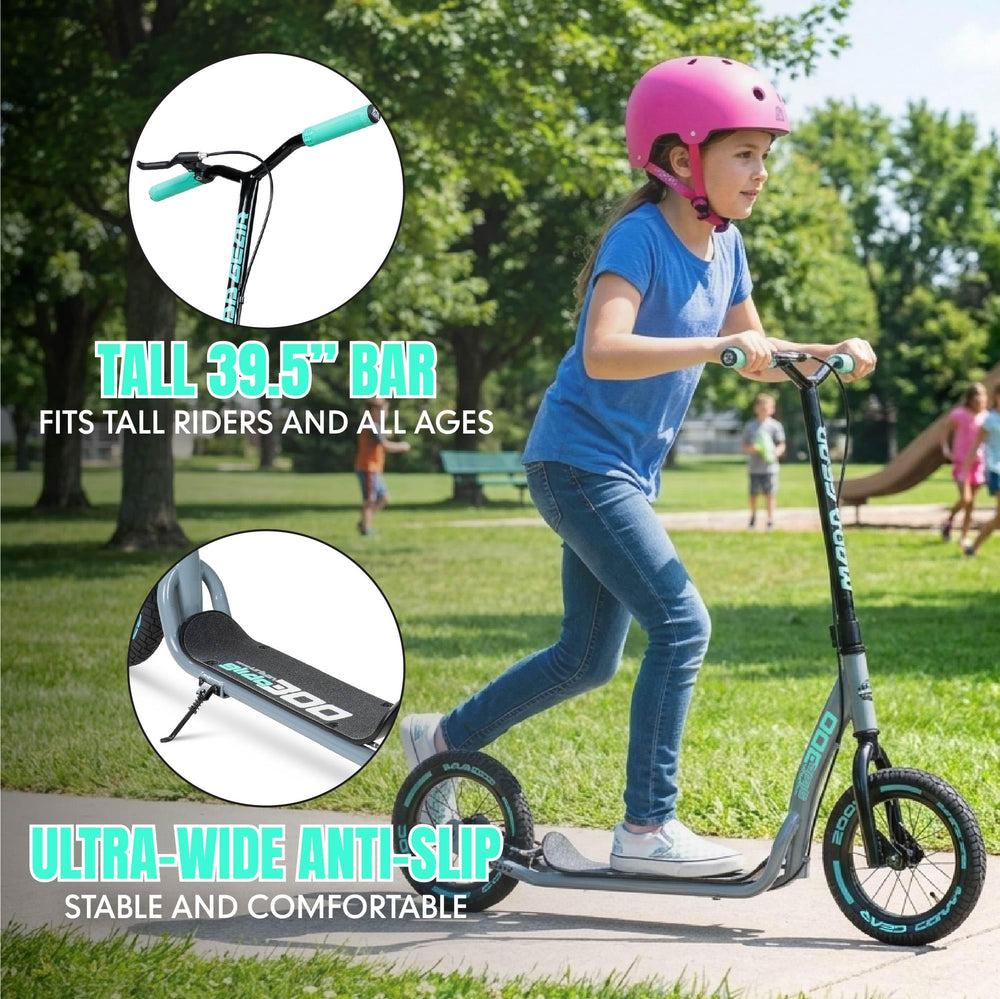 Madd Gear wide 4.7-inch deck providing stable foot placement and balance
