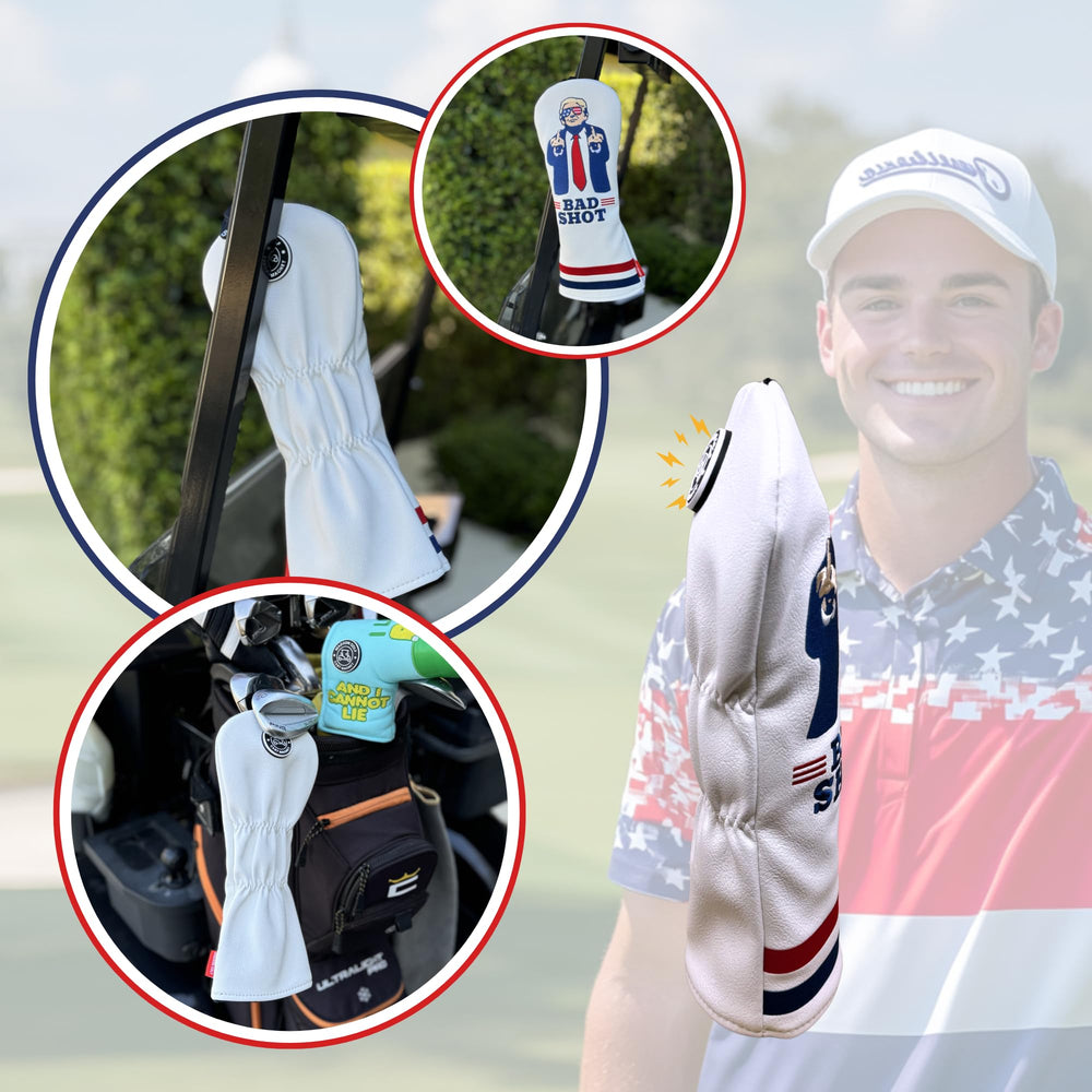 MADSON GOLF fitted on a fairway wood showing snug, protective fit