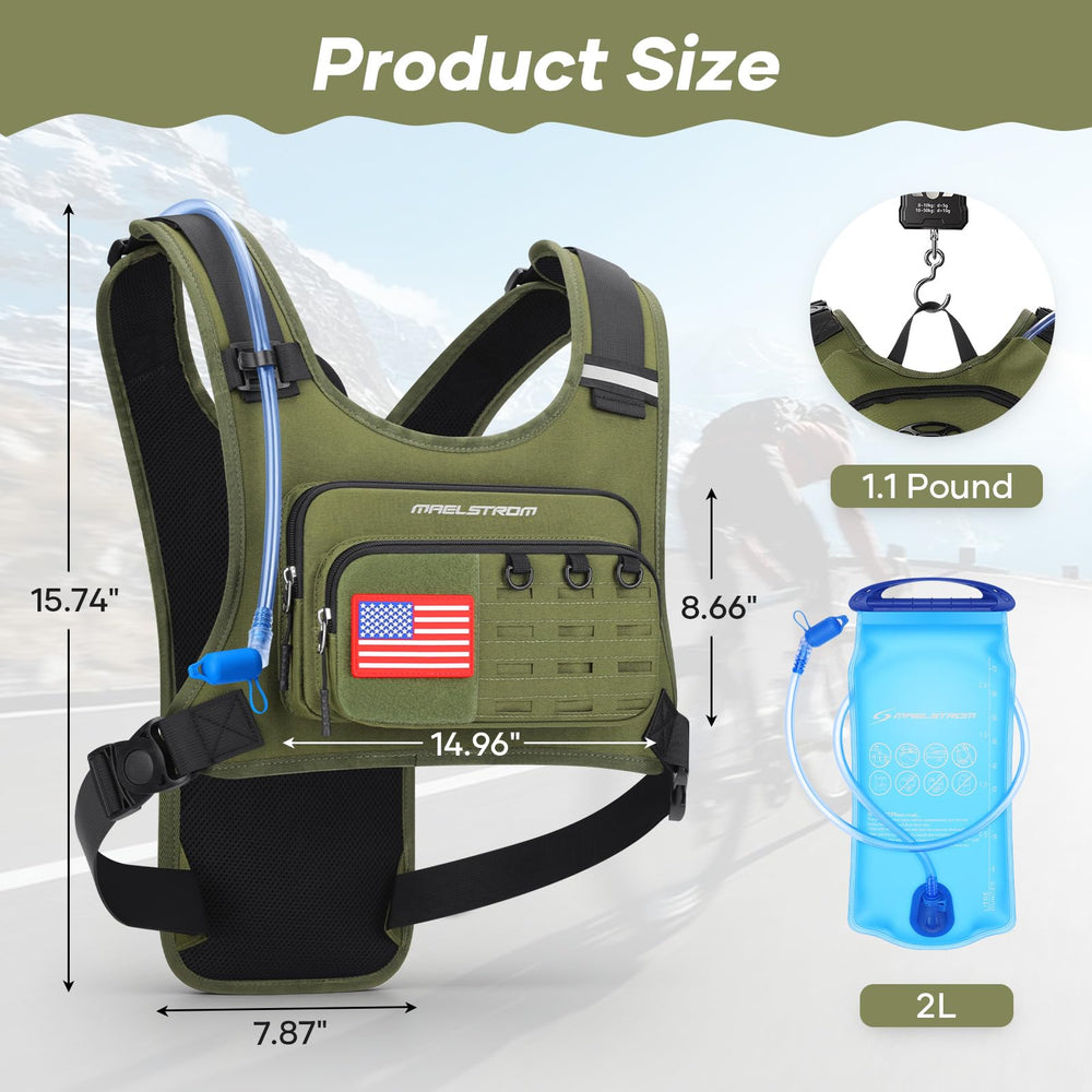 Maelstrom bladder inside insulated pocket protecting water temperature and leaks