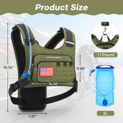 Maelstrom bladder inside insulated pocket protecting water temperature and leaks