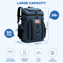 Maelstrom side mesh pocket holding water bottle, adjustable buckle for a snug fit