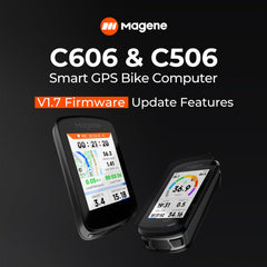 Magene C606 Asahi glass close-up showing scratch resistance and durable clarity