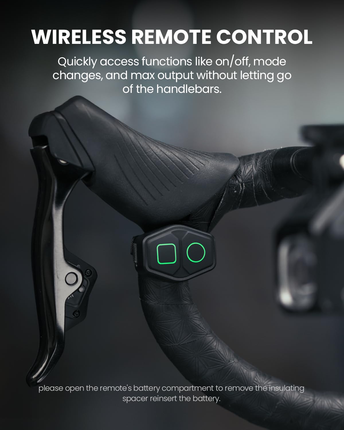 Magicshine EVO 1100 USB-C charging port for fast recharges