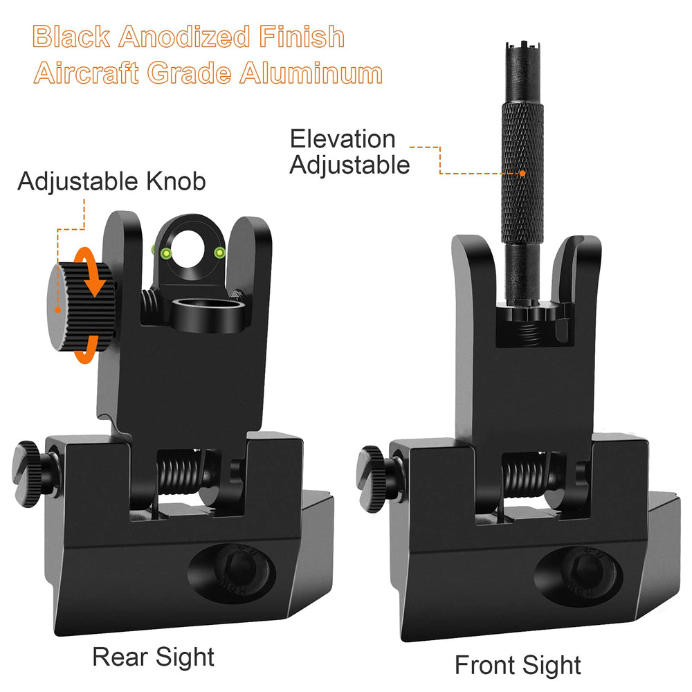 MAGORUI side profile mounted on Picatinny rail showing low-profile clearance
