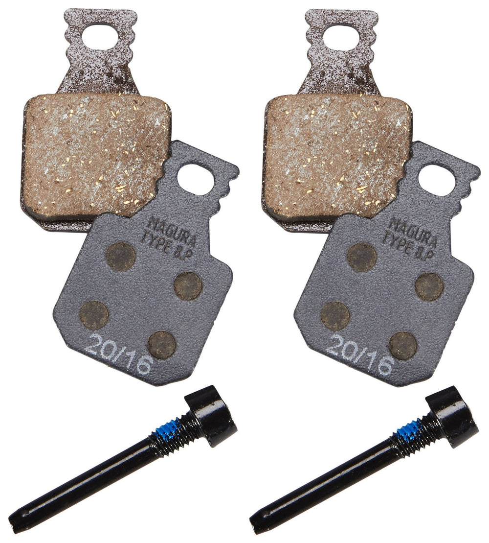 Magura front packaging showing pads and screws for easy identification and fast replacement