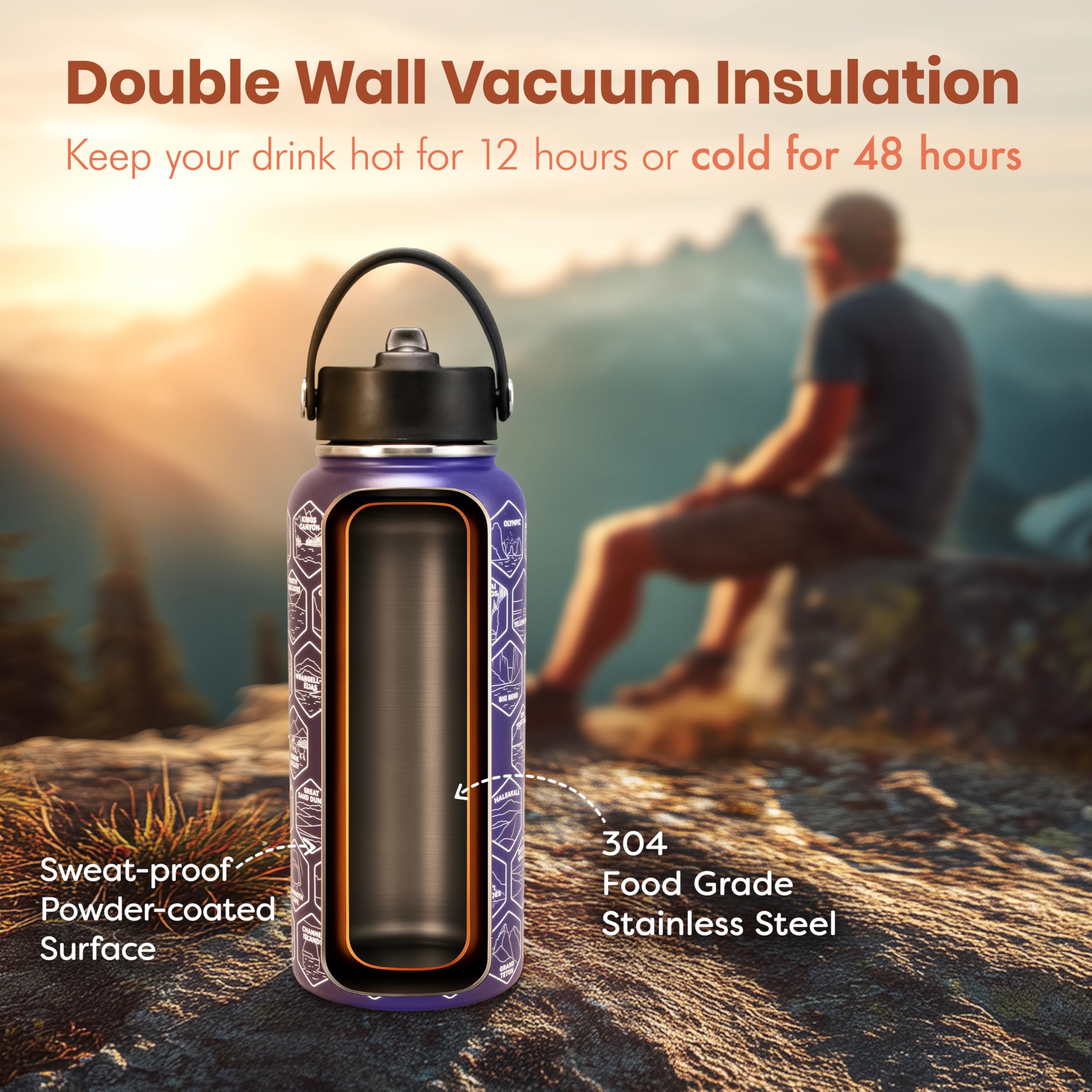 MAGVORTEX insulated interior cutaway demonstrating long-lasting temperature retention