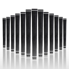 Majek front view of 13-pack black jumbo grips showing clean packaging and capacity