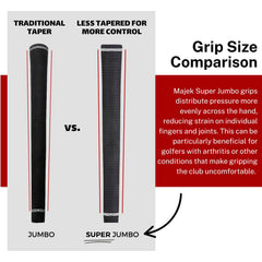 Majek close-up of Tour 360 texture offering high-traction grip surface benefit