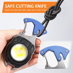 MAKDAK magnetic base attached to metal surface for stable hands-free work