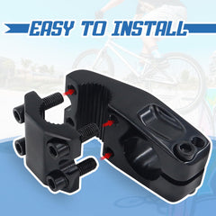 MAKELEN installed on BMX action shot demonstrating improved handling
