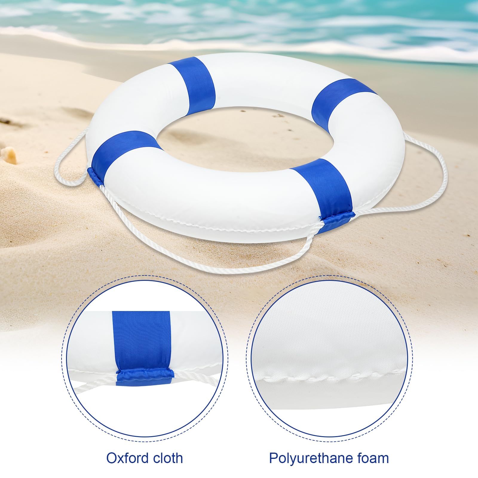 MAKUQI floating rope and secure knot detail showing reliable reach and grip