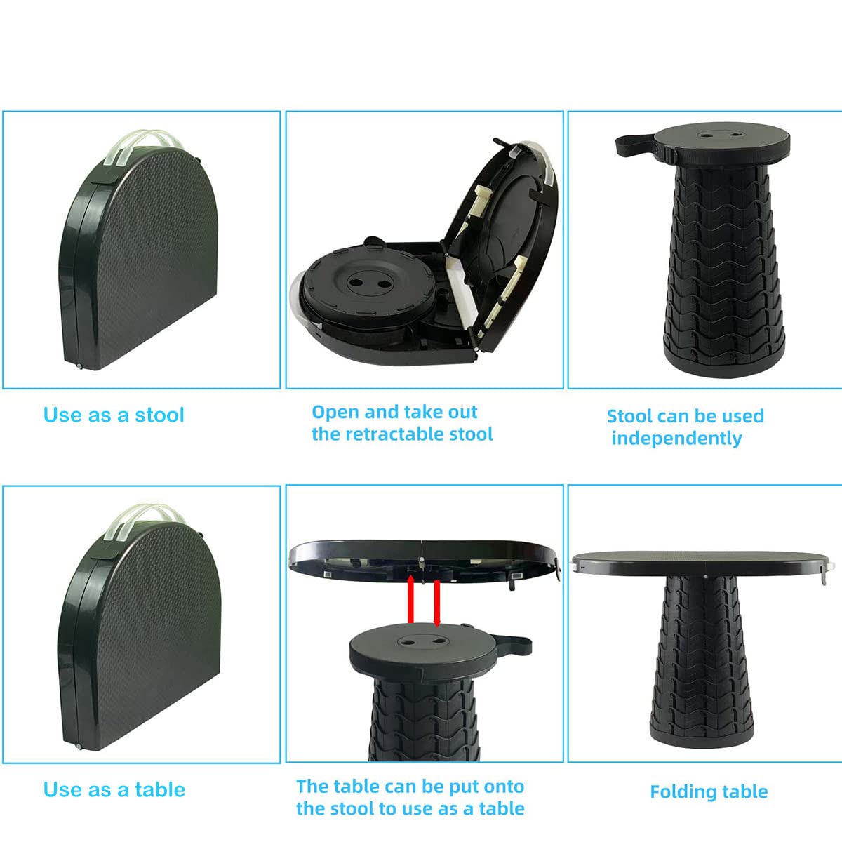 maliven table in use at a campsite demonstrating portability and stable surface benefit